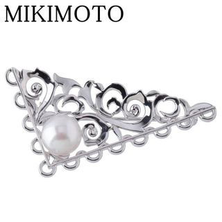 MIKIMOTO - モモさま専用☆ MIKIMOTO パール リボン ブローチの通販 by