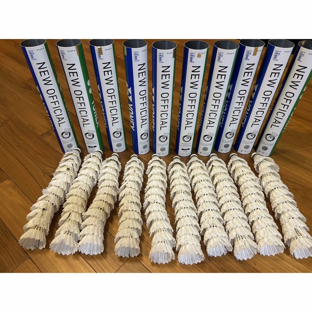 YONEX - ヨネックス 中古ニューオフィシャルシャトル130個の通販 by