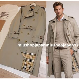 Barbour - Barbour/FOX BROTHERS社 WHITLEY ウールトレンチコートの