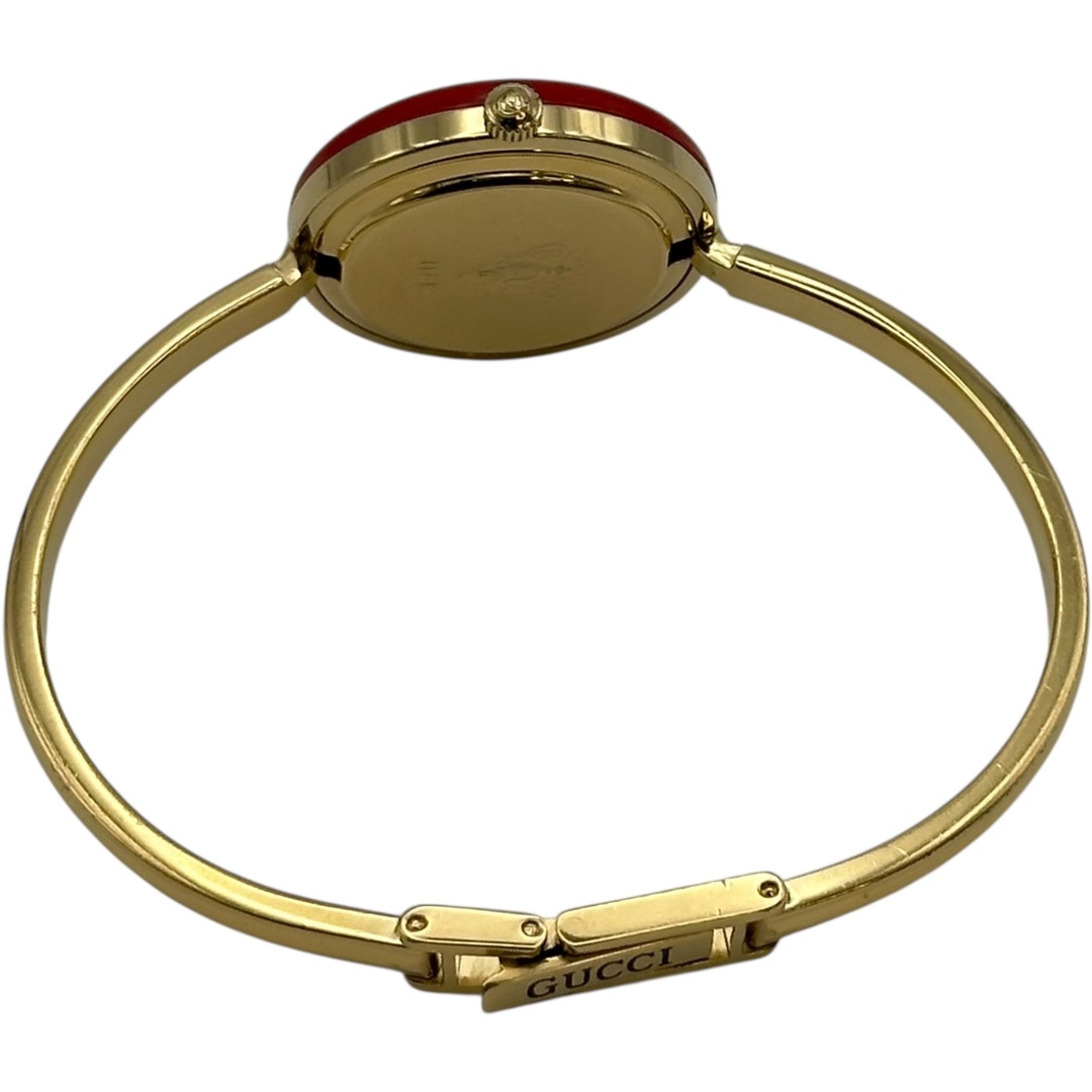 GUCCI - グッチ GUCCI チェンジベゼル 46338 ホワイト ゴールドメッキ