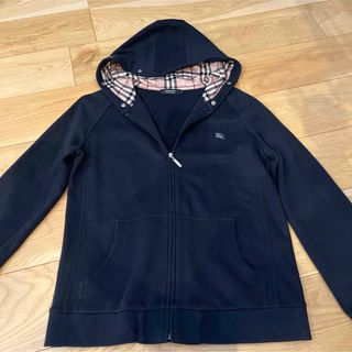 BURBERRY BLACK LABEL - バーバリー ブラックレーベル パーカー ジップ
