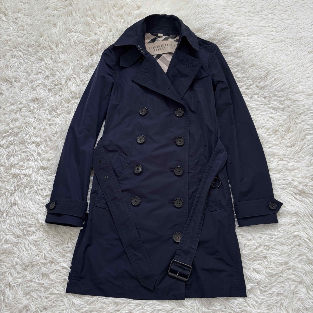 BURBERRY - バーバリーブリット ノバチェック ナイロントレンチコート