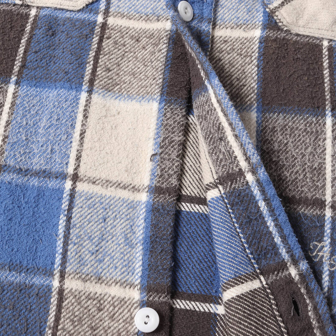 NUMBER (N)INE - NUMBER (N)INE ナンバーナイン シャツ ブルー グレー