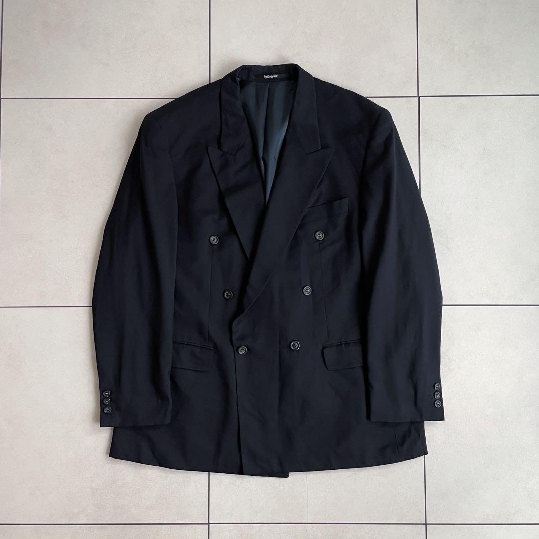 Yves Saint Laurent - 【Yves Saint Laurent】 6B ダブル テーラード