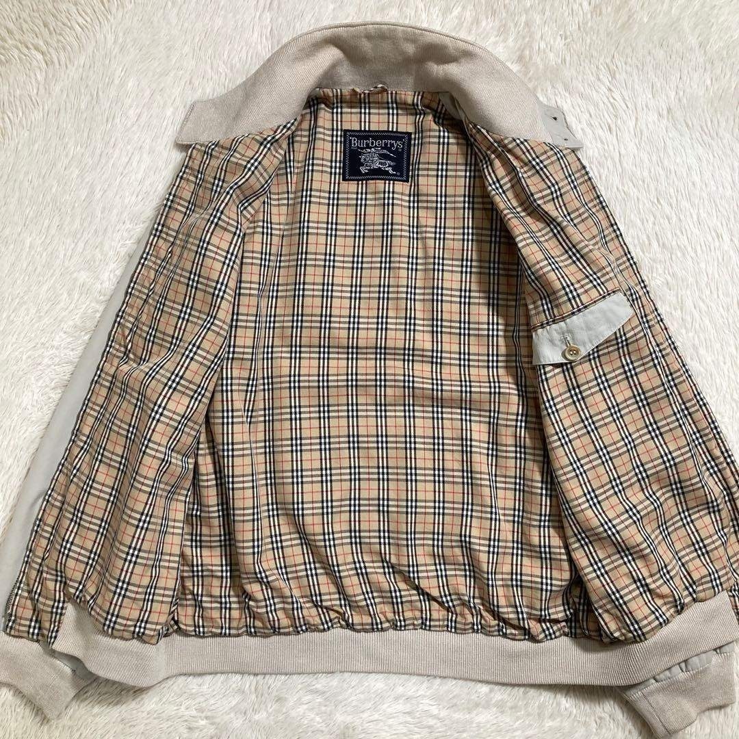 BURBERRY - 90s バーバリーズ ハリントンジャケット コットン ノバ