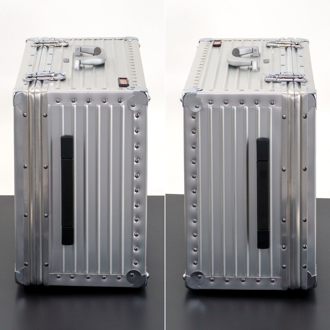 RIMOWA - 未使用 リモワ トロピカーナ 39L アルミ 青ロゴ シルバー