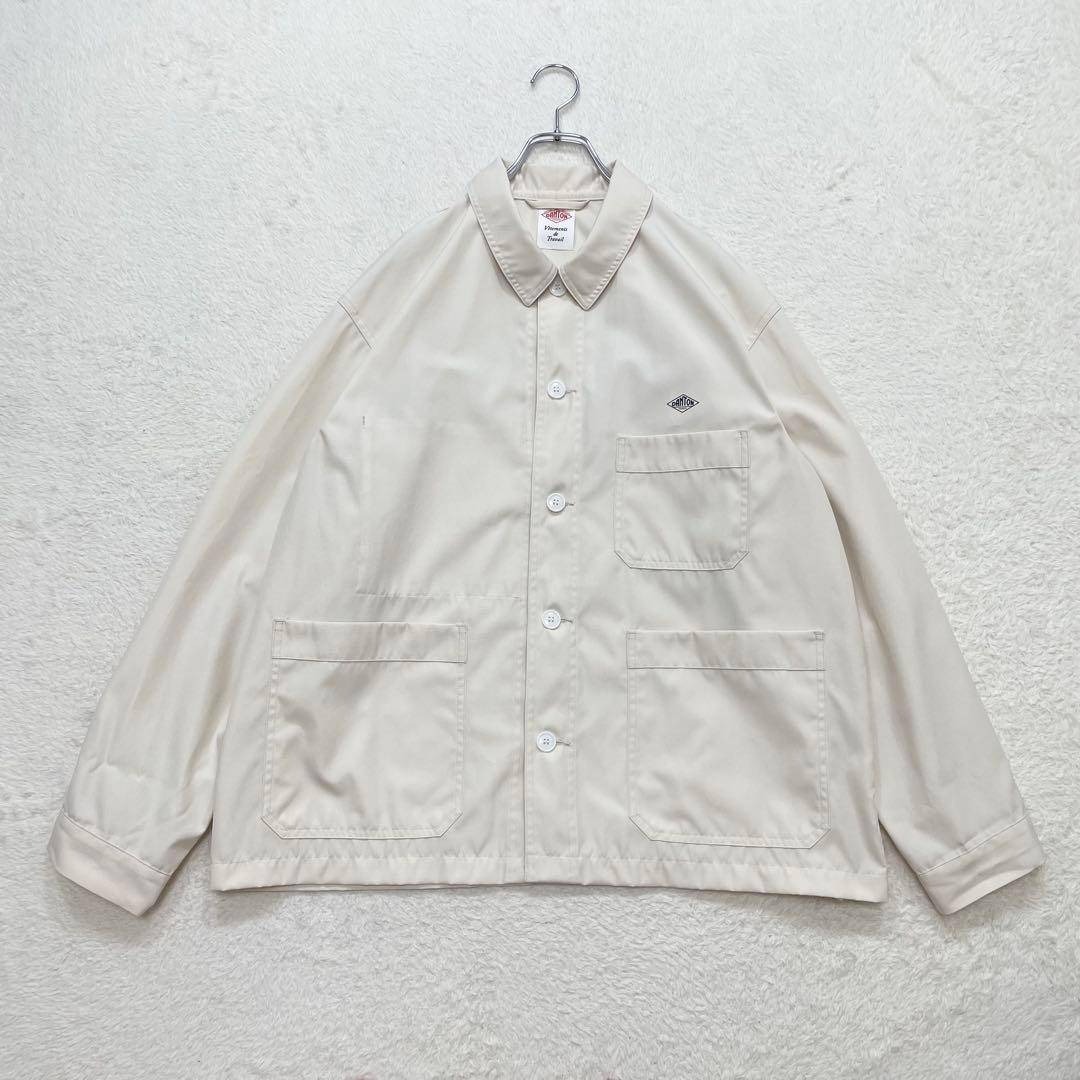 DANTON - ダントン バックロゴカバーオール コーチジャケット ワーク