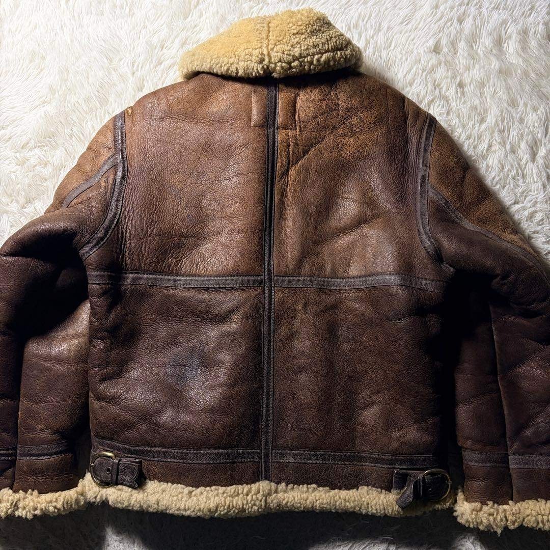 schott - 【米国製】schott フライトジャケット B-3 羊革 ムートン