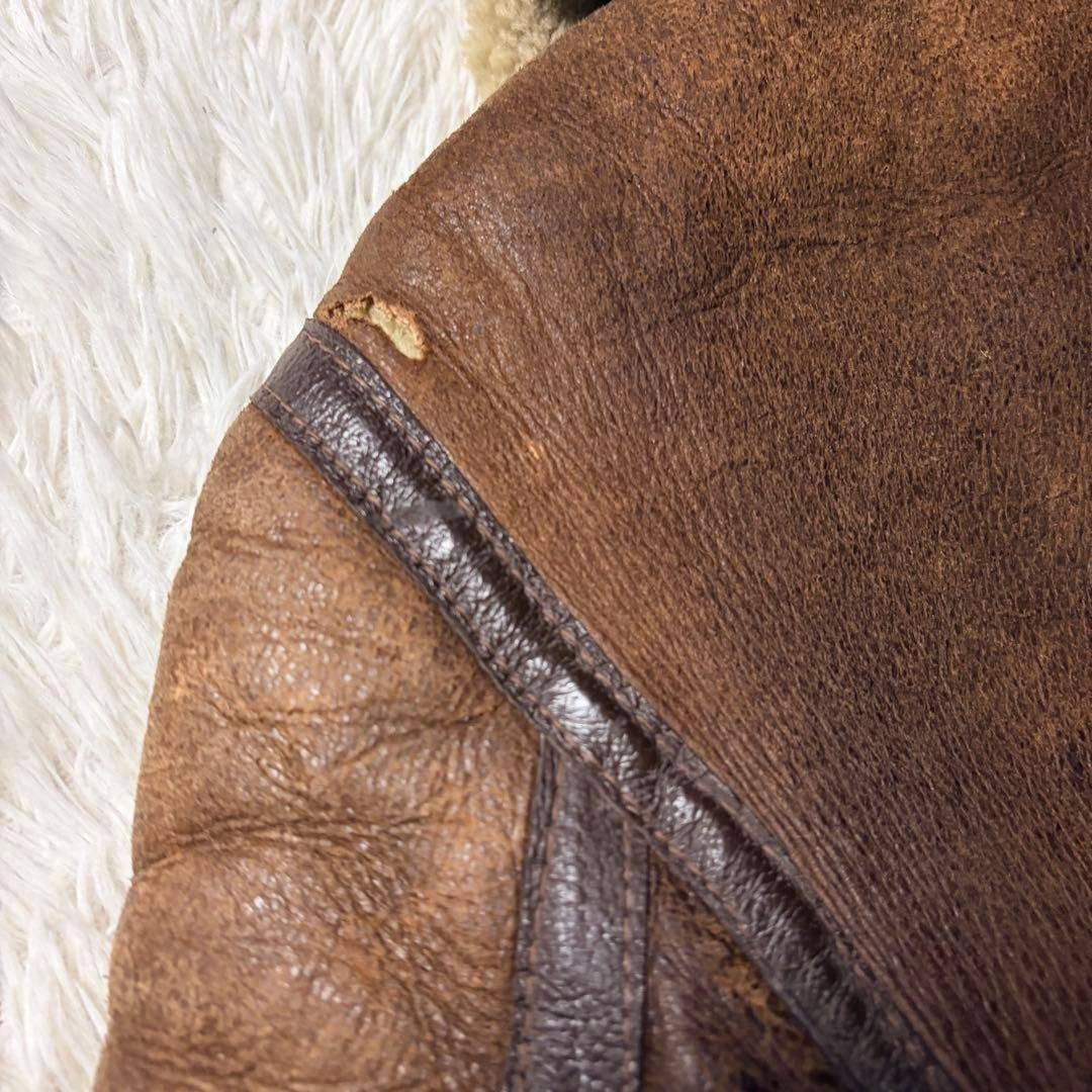 schott - 【米国製】schott フライトジャケット B-3 羊革 ムートン