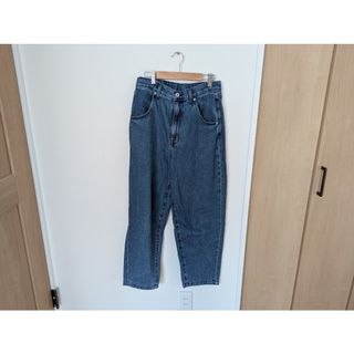 CLANE - 広瀬すず×CLANE TUCK WIDE DENIM PANTS アイスブルーの通販 by