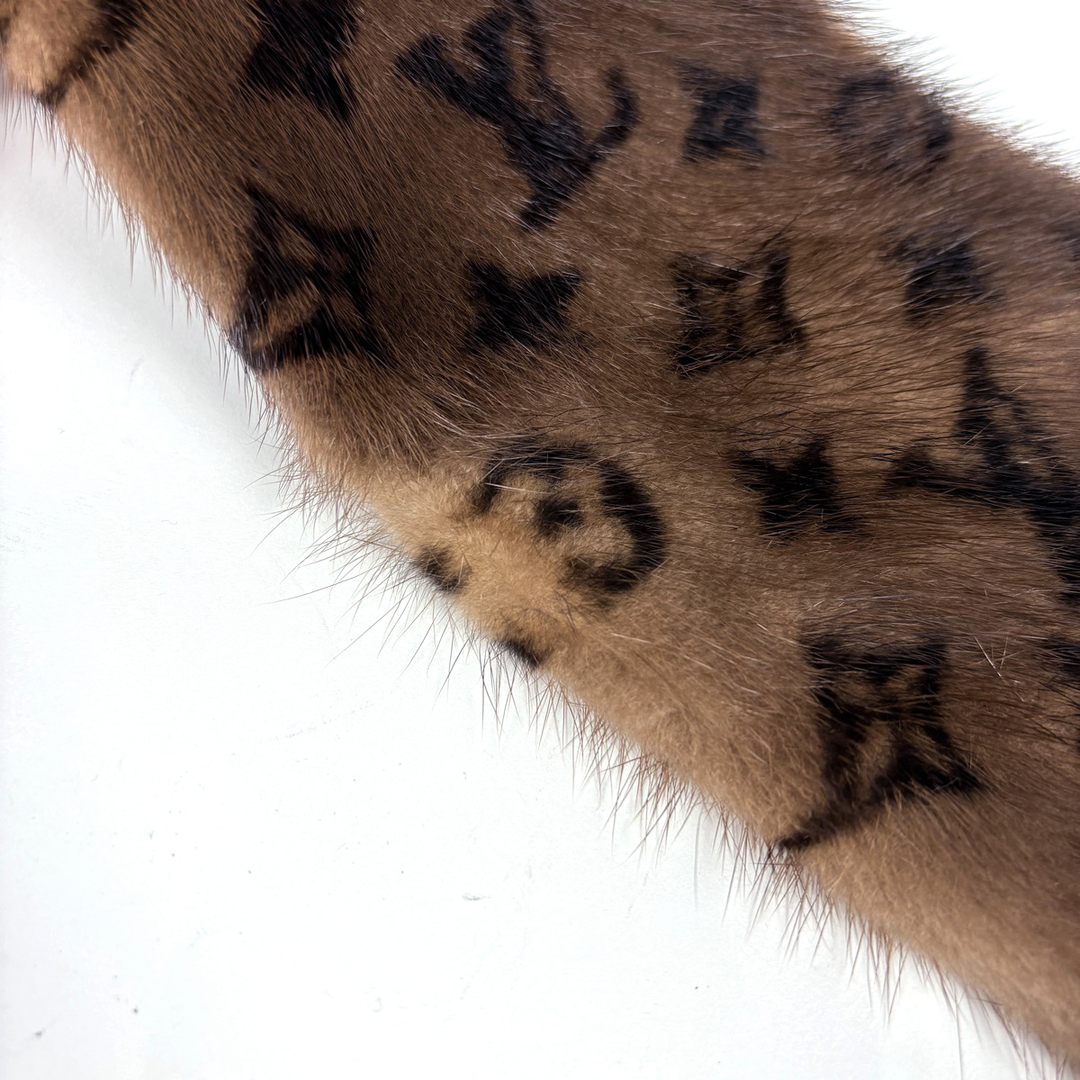 LOUIS VUITTON - ルイ・ヴィトン フラワーモチーフ マフラー