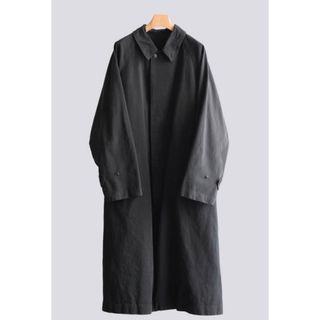 COMOLI - L'ECHOPPE LE バルカラーコート C/P ギャバ ステンカラー