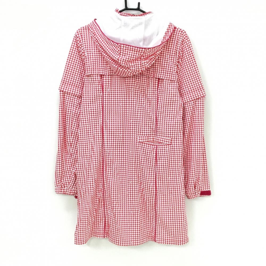 Callaway - キャロウェイ 4WAYレインウェア 白×ピンクレッド 千鳥柄