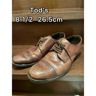 TOD'S - ◇◇未使用 TODS☆トッズ 26.5～27.0 レースアップシューズ