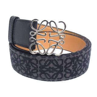 LOEWE - ロエベ ベルト 80/32 黒×タン 80サイズの通販 by ブランディア