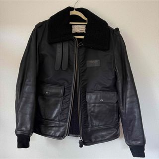 AVIREX - アヴィレックス 7823 G-1 フライトジャケット レザー ボア