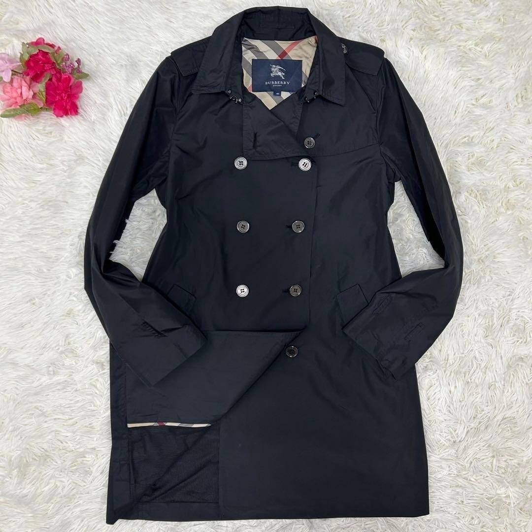 BURBERRY - 【極美品/L】バーバリーロンドン トレンチコート メガノバ