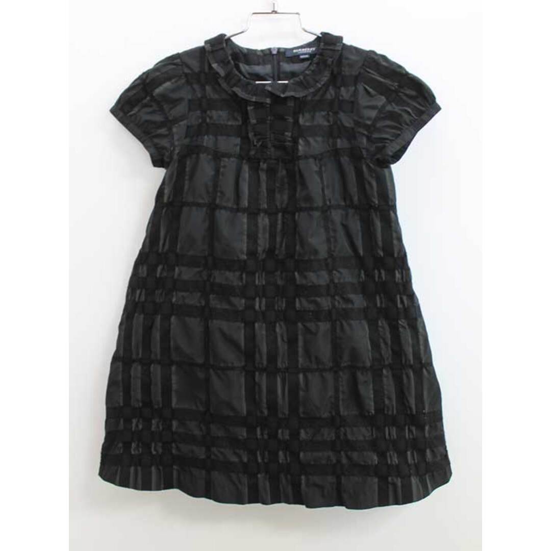 BURBERRY - バーバリー 半袖ワンピース 120cm キッズ 女児 黒 卒業