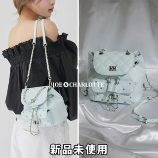 Darich - ダーリッチ darich キルティングビジューミニリュック SAX