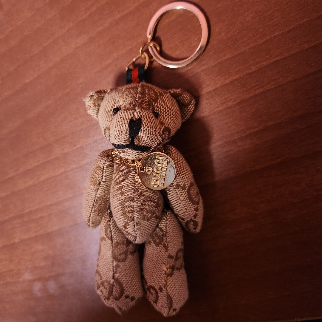 GUCCI - GUCCI グッチ テディベアキーホルダー・ キーリング・ バッグ
