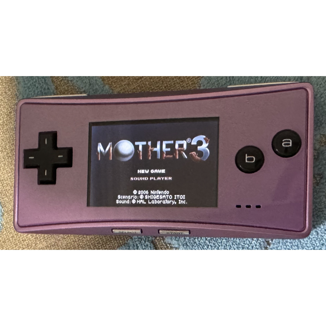 任天堂 - ゲームボーイmicro ゲームボーイミクロ パープルの通販 by