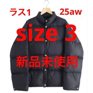 COMOLI - 25AW comoli コモリ ダウン ブラック サイズ2 3新品 未使用の