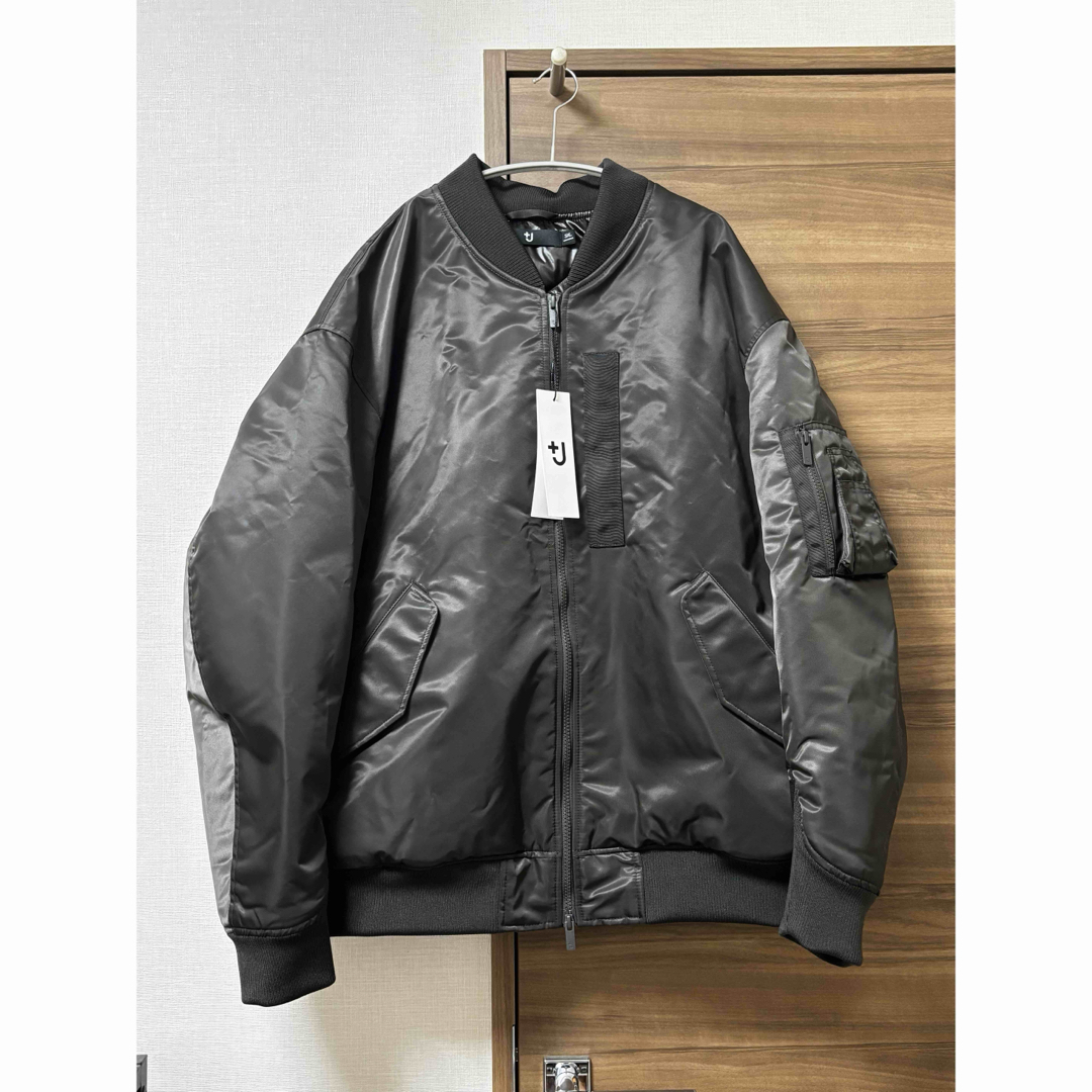 2026 ユニクロ +J MA-1 ブラック L 新品 タグ付き UNIQLO オンライン