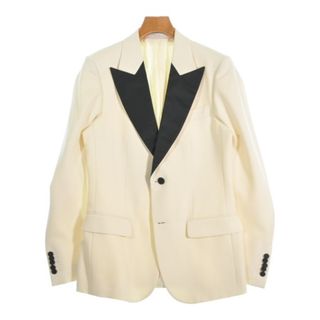 GUCCI - GUCCI テーラードジャケット ジャケット 46 ネイビー 紺系 G