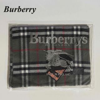 BURBERRY - 週末限定値引き⭐️美品 バーバリー マフラー 白タグ