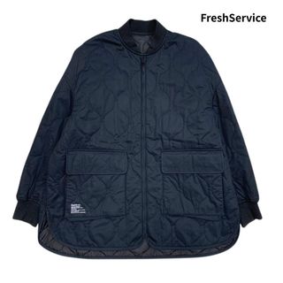 Graphpaper - Graphpaper ハード ツイル フーデッド ブルゾン ネイビー