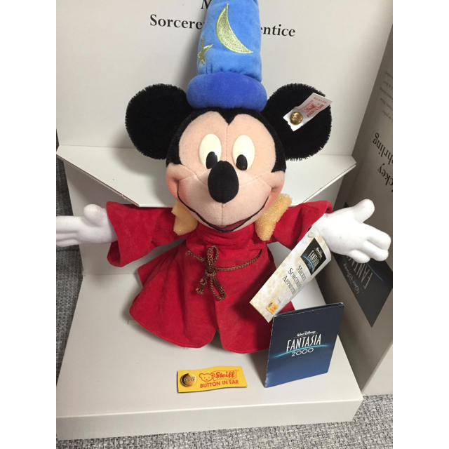 Steiffシュタイフ ミッキーマウス Sorcerer'sの通販 by ちゃちゃこ's
