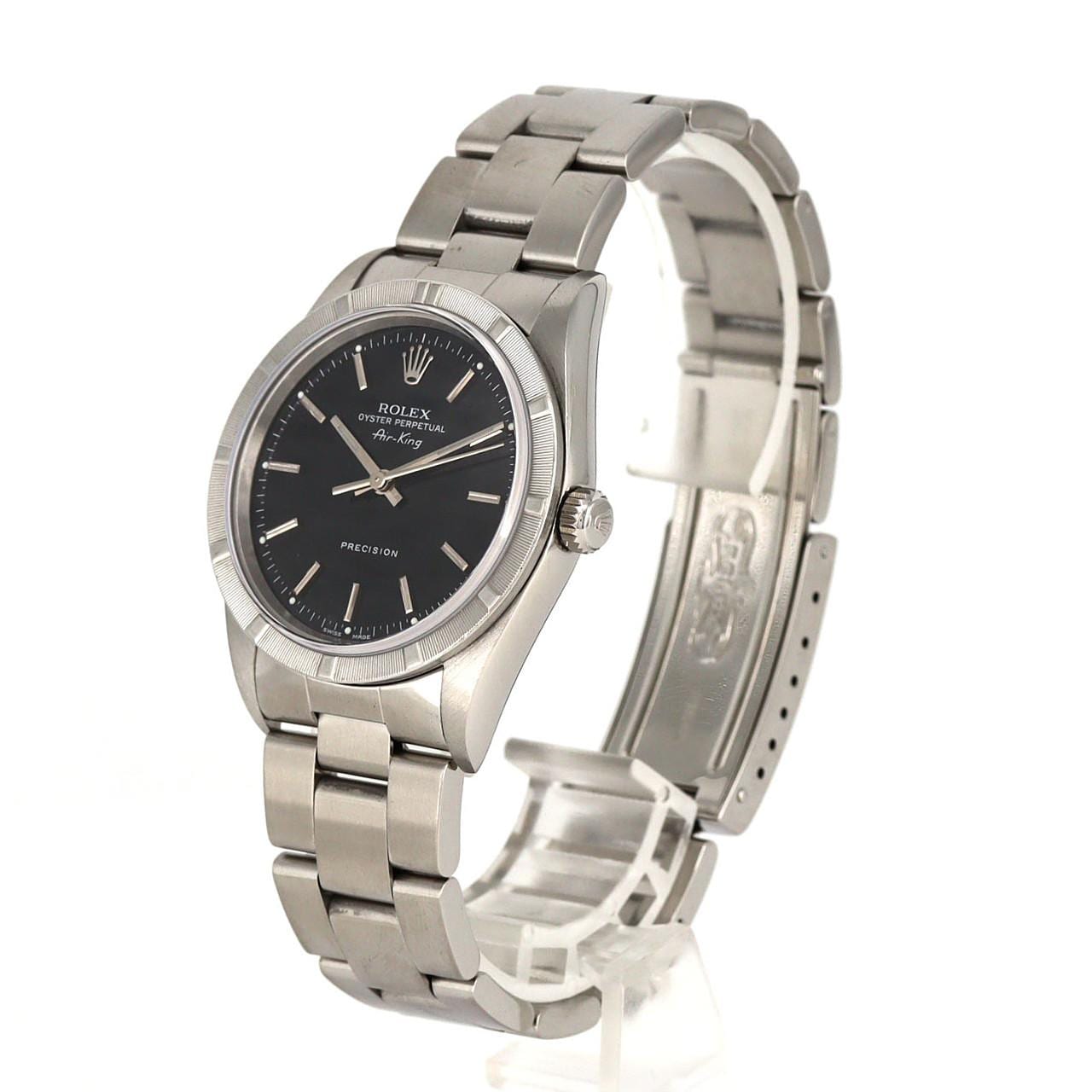 コメ兵｜ロレックス エアキング 14010M SS 自動巻 P番｜ロレックス