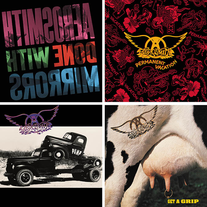 エアロスミス 名盤 紙ジャケットSHM-CD再発 第2弾 4タイトル 2025年9