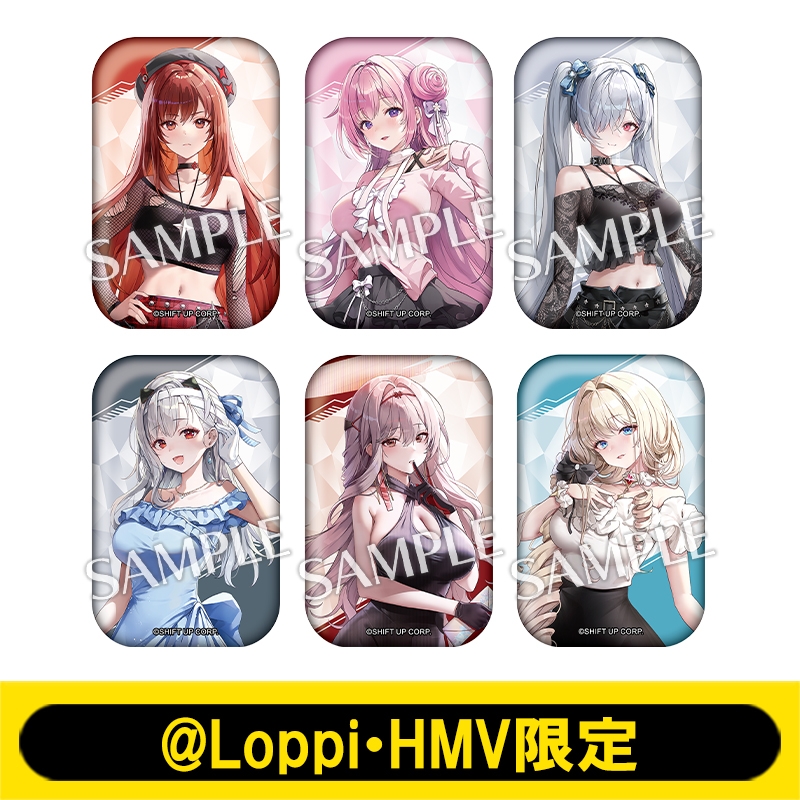 スクエア缶バッジ6個セット【@Loppi・HMV限定】 : 勝利の女神：NIKKE