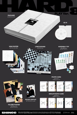 Vol.8: HARD (Package Ver.) : SHINee | HMV&BOOKS online - L700000006