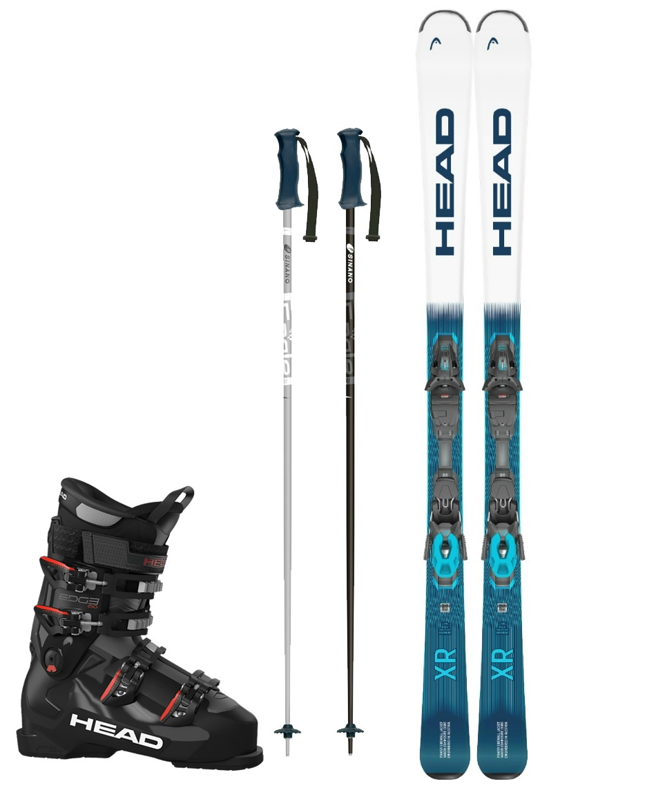 ヘッド(HEAD) スキー板 オールラウンド 4点セット WC Rebels XR LYT+PR