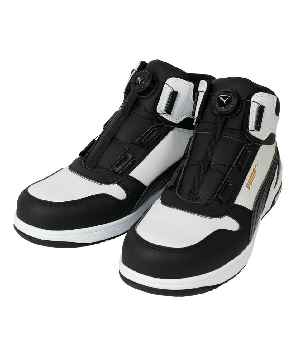 プーマ(PUMA) 安全靴 フロントコート ディスク ミッド FRONTCOURT DISC