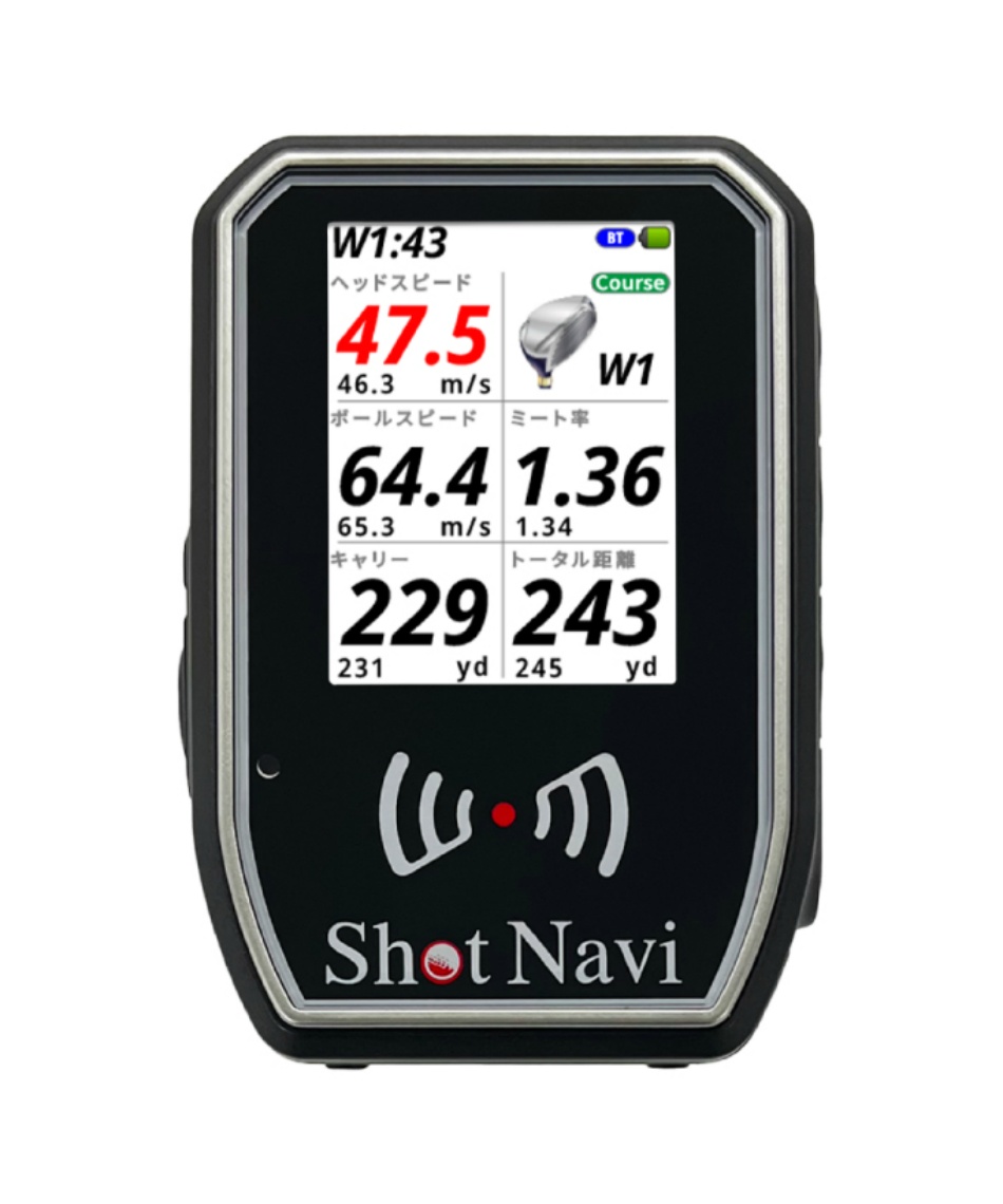ショットナビ(Shot Navi) ゴルフ 計測器 ショットライザー SHOTLYZER