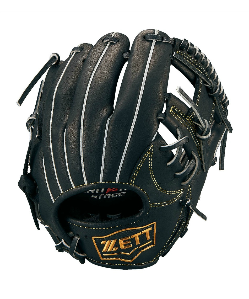 ゼット 少年軟式 ゼロワンステージ 二塁手・遊撃手用 BJGB71410S [右