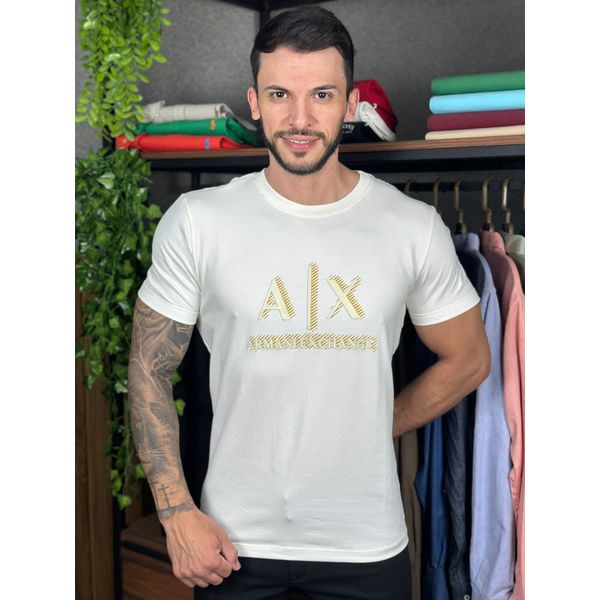 Camiseta Armani Creme | LOJA VIPIX
