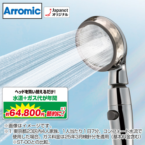 アラミック シルキーナノバブルシャワープレミアム ジャパネット