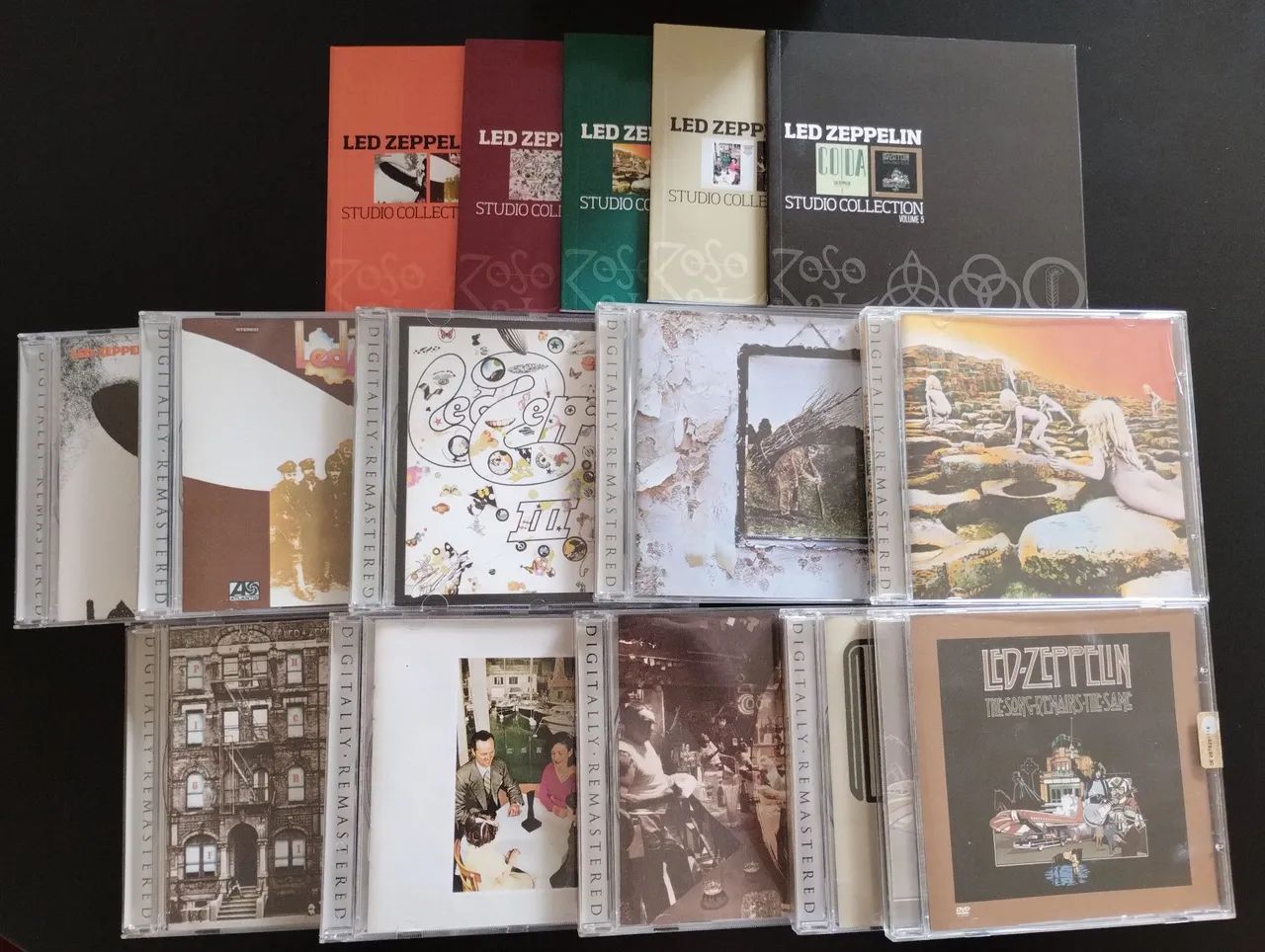 Box Set Led Zeppelin Complete Studio Collection 10 CDs + DVD