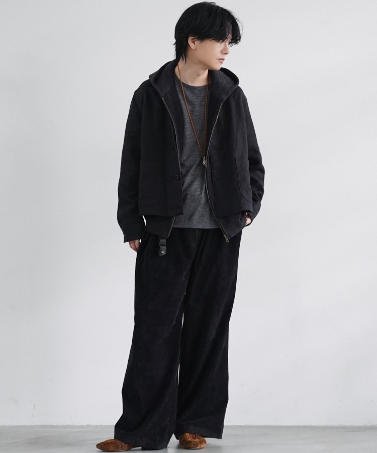WOOL CASHMERE ZIP HOODIE / 商品詳細ページ / LIDNM / Llife ONLINE