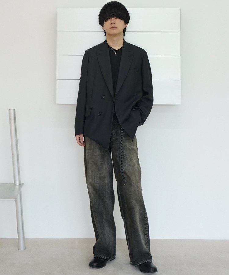 W/Si/Ca 18G V Neck Knit / 商品詳細ページ / LIDNM / Llife ONLINE