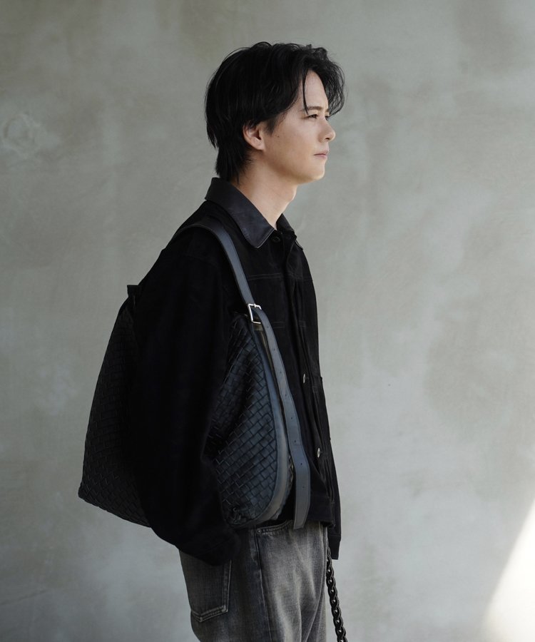 Llife COW LEATHER MESH BAG / 商品詳細ページ / LIDNM / Llife ONLINE