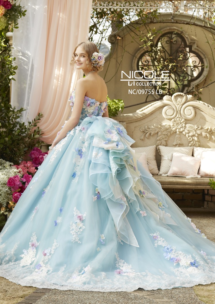 NC/09755 lightblue｜NICOLE(ニコル)のウェディングドレス