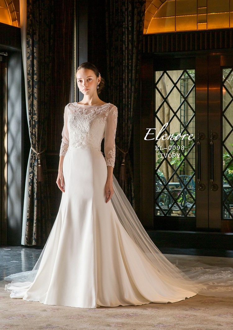 Elenore EL-0098｜Elenore(エレノア)のウェディングドレス