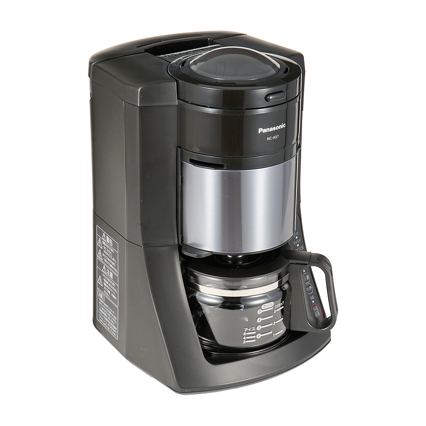 パナソニック Panasonic NC-A57-K ブラック コーヒーメーカー 沸騰浄水