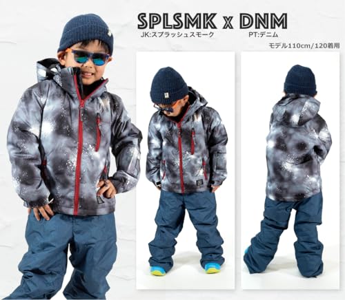 ゴーグル手袋付mont-bell スキーウェア 上下 子供用 130 ゴーグル