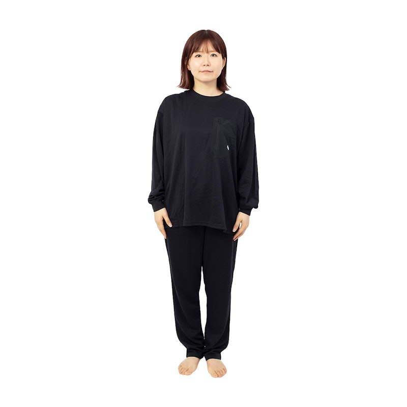 my masara リカバリーウェア レディースM ネイビー リカバリーウェア